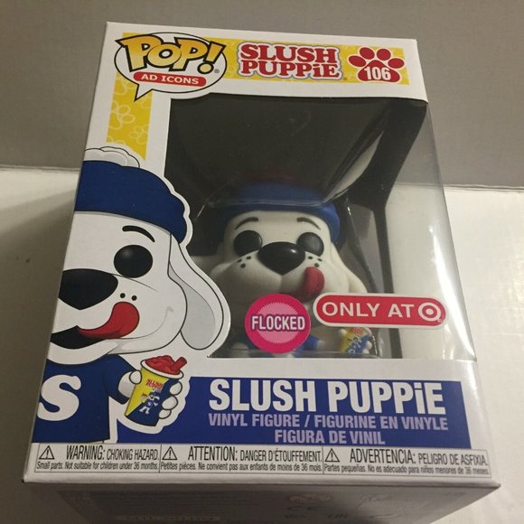 NEW Slush Puppie Flocked Exclusive Funko Flocked Pop Figure #106 - Picture 2 of 8